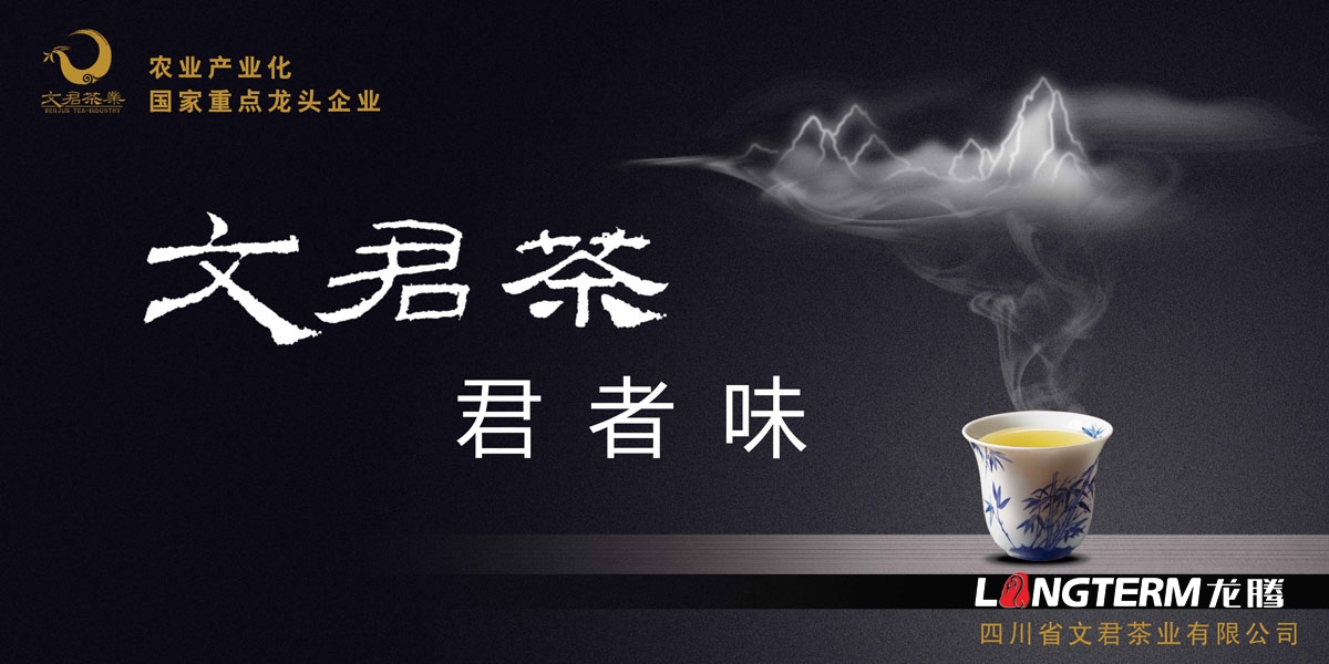 文君茶宣传海报设计|茶业西博会茶博会宣传形象海报设计